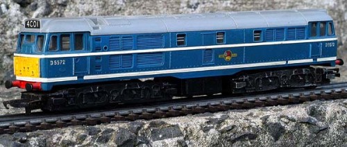 R357 D5572 Expermental Blue Livery